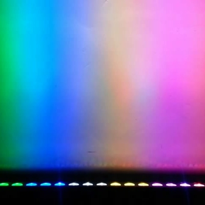18x8W DMX512 RGBW 4 in 1 Duvar yıkayıcı LED Işıklar Dışarıdaki Doğrusal Işık Parti Sahne Işığı