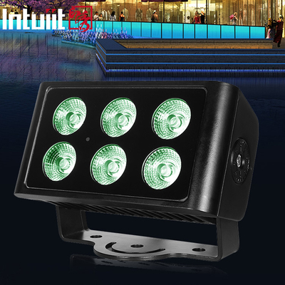 6x5W 4in1 dış mekan dmx rgbw IP65 led duvar yıkayıcı led sel ışığı