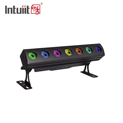 IP65 Su geçirmez 0.5m Uzun Piksel Çubuk Işığı RGBW 4in1 7x15W yüksek parlaklık LED