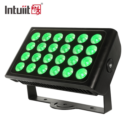 24PCS 10w Su geçirmez LED Duvar Yıkama Işığı Yüksek Güçlü LED Sel Işığı RGBW LED Şehir Renkli Işığı