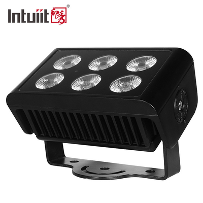 DMX512 6x5W RGBW 4in1 IP65 Su geçirmez DJ Düğün Sahnesi Şehir Duvar Yıkama Makinesi Dışarıda LED Yıkama Fırlatma Işığı
