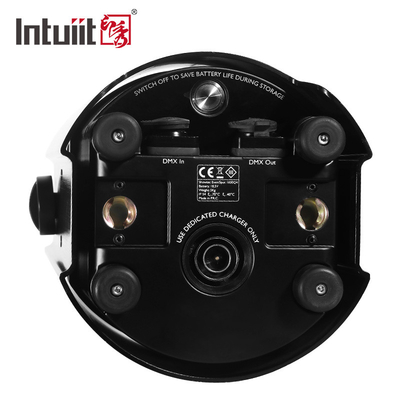 Aküyle Yüklü Işık 4*12W RGBW 4in1 LED Yıldırımlar Akü Par Işık Dj Club Partisi Düğün Sahnesi