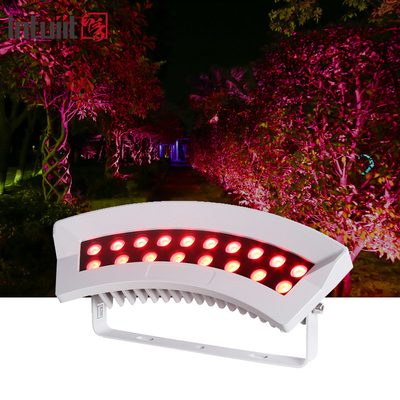 Led Tree Hug Lamp dış mekan dmx512 36W RGBW renkli bahçe nokta ışığı manzara aydınlatma IP65 Alüminyum led hug ağaç ışığı