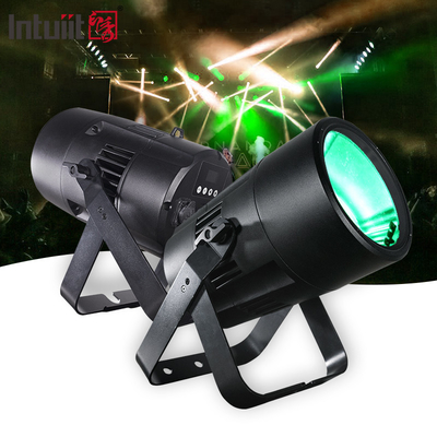 Su geçirmez LED Zoom COB Par 200W RGBW 4in1 Işık Kilise Tiyatrosu Düğün için Yüksek Parlaklık