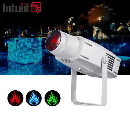 Çim manzaralama 400W LOGO Gobo Projector Lamps Outdoor Ambient Dinamik Dalga Deseni Dalga Reklam Işığı