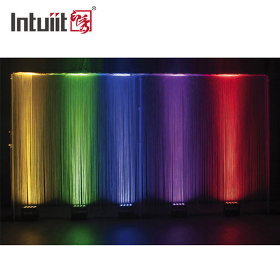 LED 12x15W RGBW Çamaşır Projector Sahne Işığı DMX Kontrol Su geçirmez IP65 Dj Disko Kapımızdaki Park Çamaşır Dekorasyon Lampası