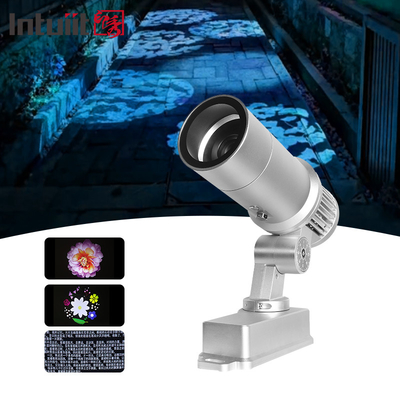 60W Özel LED HD Renk Değişimi İç ve Dış ip65 Su geçirmez Döner Reklam Görüntü Projeksiyon Lampası Gobo Logo Projeksiyonu