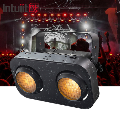 COB 2x90W İzleyici Kör 2 Göz Kör Sahne Işığı Strobe Işığı