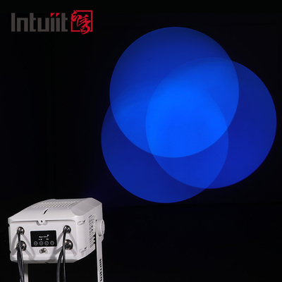 Gobo Projector Dış 100W Su geçirmez Reklam Özel Logo Tam renkli LED Su geçirmez Logo Proyektörü