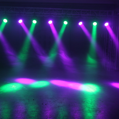 Hareketli Baş Fenerleri 19x15W Zoom DJ Fenerleri RGBW LED Işınlama Efekti Sahne Işığı Rave Etkinliği için Disko Etkinlikleri Göster KTV