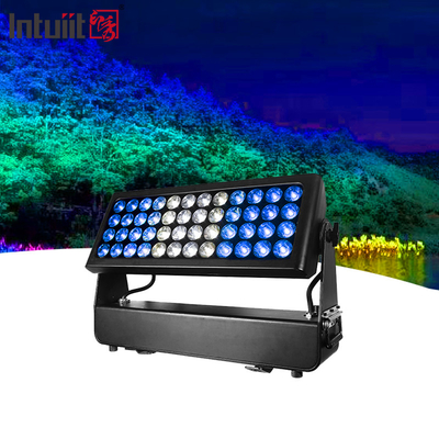 DMX512 1500W RGBW 4in1 IP65 Su geçirmez DJ Düğün Sahnesi Şehir Duvar yıkayıcı Dış LED Yıkama Sel Işığı