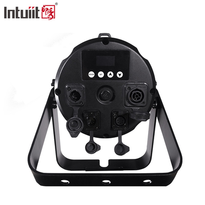 200W COB LED Light Lineer Zoom 10 ila 55 Derece RGBW Tiyatro Konferans Odası Sel Işığı DMX LED Par