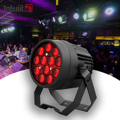 Su geçirmez Kablosuz DMX Dışarı 12x10W RGBW 6in1 IP65 LED Par Light