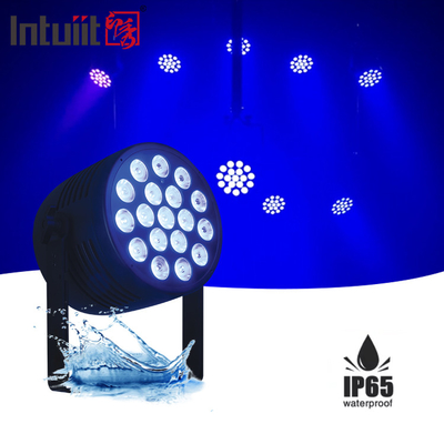 Dış Su geçirmez 18*20W RGBWA+UV LED Par Light LED Yüklü Işıklar