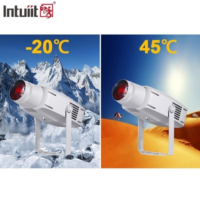 400W Su geçirmez IP65 LED GOBO Projector Dış Ev Projeksiyon Işığı Dört Renkli Değişken Su Etkisi Projeksiyon Işığı