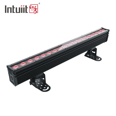 18×10W RGBW 4in1 Su geçirmez Dış LED Duvar Yıkama Işığı DMX Sahne Dış Pixel LED Çubuk Işığı IP65 Projeksiyon Işıkları