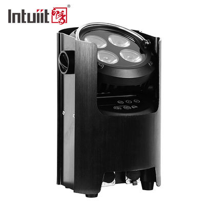 4x12w 4in1 rgbw Pil ile çalışan Kablosuz DMX LED Yükseliş Işığı