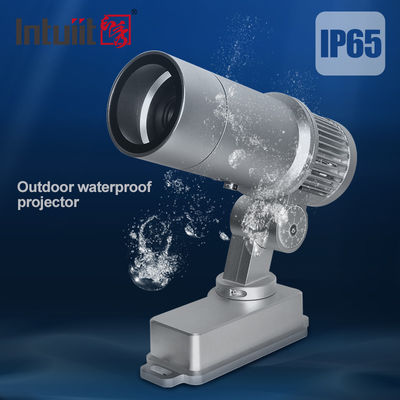 60W HD Parlak Ticari Reklam Işığı Logo Gobo Projeksiyon Lampu Dış LED Projeksiyon Işığı