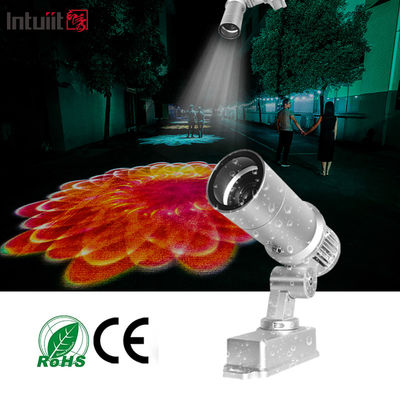Su geçirmez IP65 Logo Gobo Projector Işık Noel Açık 60w LED Gobo Logo Projector Açık Reklam Işığı