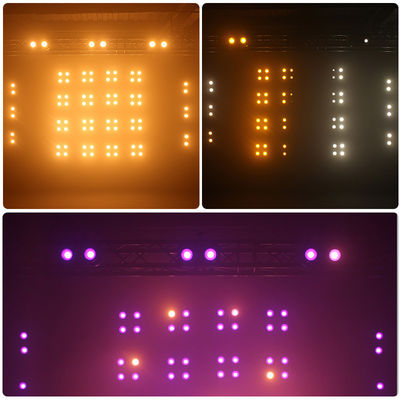 2-Göz IP65 Sıcak Beyaz/Kombür/RGB 200W LED İzleyici COB Körlük Işığı DJ Konser Olayı Tiyatro Sahne Işığı