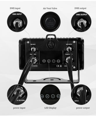 6x5W Rgbw 4in1 Led Flood Wash Light Dj Wedding Stage City Wall Washer Led Wash Flood Light