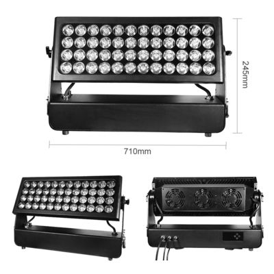 Düğün partisi ve peyzaj mimarisi için yüksek güçlü RGBW 4 in 1 1500W Led Duvar Yıkayıcı Işığı