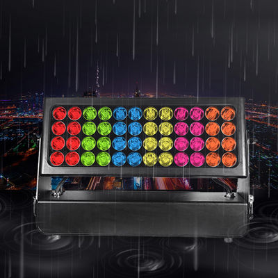 Factory Wholesale 2000W LED Flood Light Outdoor IP65 48x40W RGBW 4in1 Architectural Wash Light for City Beautification Project