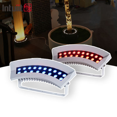 RGBW 36W Dış Bahçe LED Kucak Ağacı Işığı IP65 Su geçirmez Renkli Nokta Işığı Alüminyum Alüminyum Kucak Ağacı Işığı