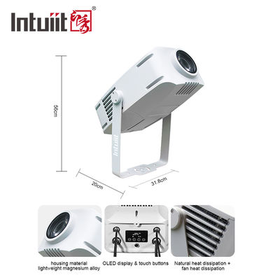 Dış Su geçirmez 200W LED Gobo Projector Event Party Özel Logo Işığı