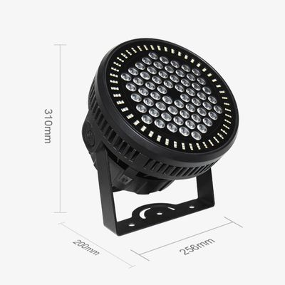 60x12W RGBW 4'ü 1 Arada Led par ışık Dj sahne düğün partisi dj disko led yıkama