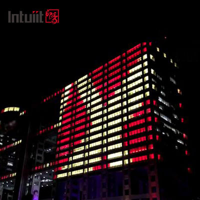 Dış Mekan Su Geçirmez Sahne Etkinlik Parti Düğün 12X3W RGB DMX LED Duvar Yıkama Işığı