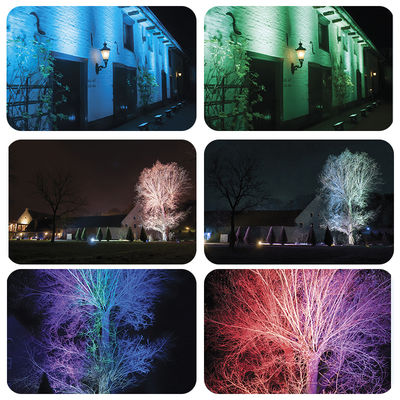 400W RGBW 4in1 Su geçirmez LED Yıkama Işığı Şehir Renkli Işık Yıkama Hareketli Baş Sahne Işığı Dış Yapılar İçin