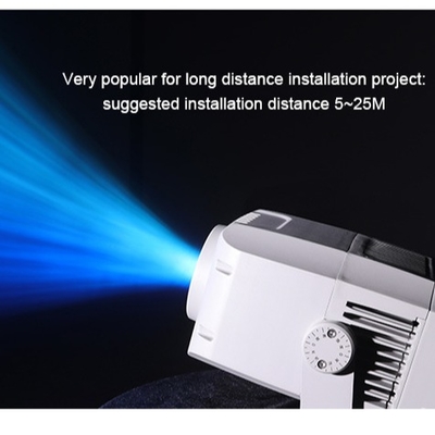 200W Özel Gobo Projektör IP65 Yüksek Parlaklıkta Reklam LED Dış Mekan Noel Gobo Logo Projektör Reklam Işıkları