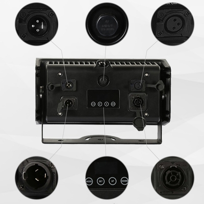 RGBW Dış Mekan IP65 Su Geçirmez 80W LED Şehir Rengi Duvar Yıkama Işıkları parti etkinliği için