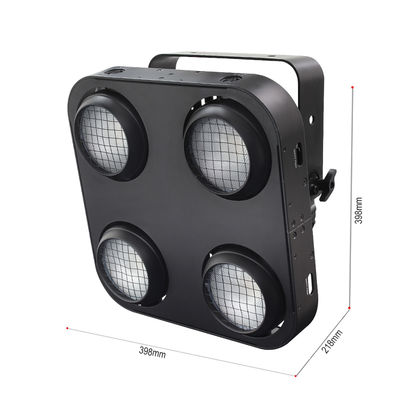 Sahne LED Blinder IP65 Seyirci Işığı için RGB Sıcak Beyaz Kehribar Renkli 400W Su Geçirmez 4 Gözlü Blinder Işıkları