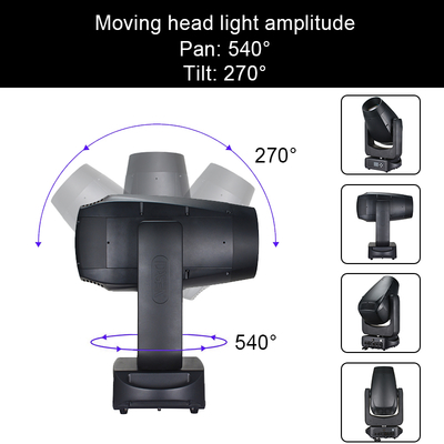 Yeni Gelen IP66 280W LED Hareketli Kafa Sahne Işığı BSW CMY Işın Spor Yıkama Dış Mekan Kullanımı İçin