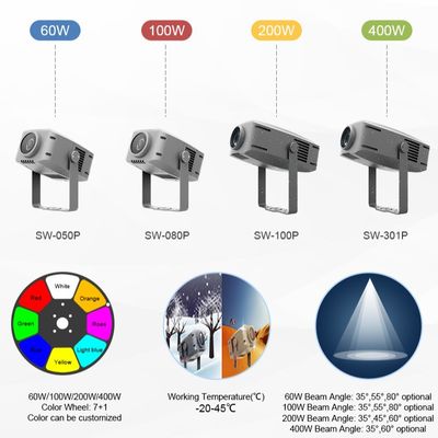 Dış Mekan 60w LED Su Dalgası Mavi Okyanus Dalgalanma Işığı Sergi Otel Koridoru İçin