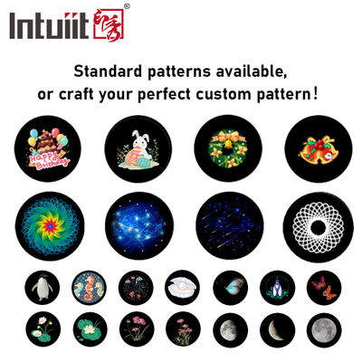 Led Gobo Projektör 40w Led Projektör İç Mekan Projeksiyon Lambası Gobo Özel logo Karşılama Işığı Led Projektör