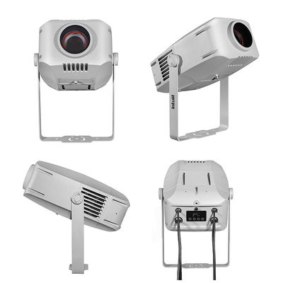 200W Dışarıda Gobo Projeksiyon Su geçirmez IP65 DMX LED Logo Projeksiyonu Bina Işığı
