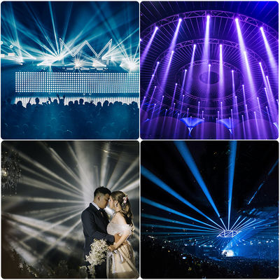 200W LED ışın hareketli baş DMX Gobo IP66 8 yüzlü prizma +4 doğrusal prizma Dj sahne hareketli baş ışığı