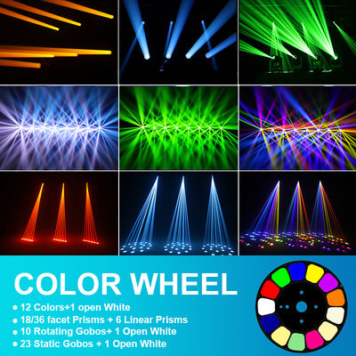 2025 Pro IP66 100W Lazer Hareketli Baş Işığı Dış Su geçirmez Parlaklık Sahne Işığı DMX DJ Işık Ekipmanı