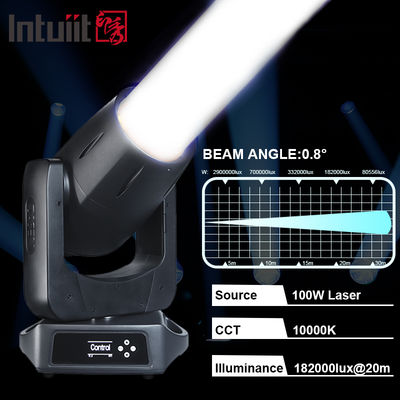 2025 Pro IP66 100W Lazer Hareketli Baş Işığı Dış Su geçirmez Parlaklık Sahne Işığı DMX DJ Işık Ekipmanı