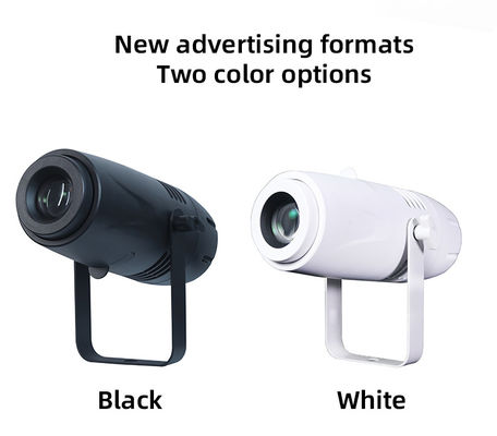 Ücretsiz Özel Logo Gobo Projector Reklam Işıkları 40W LED İşaret Duvar Projeksiyon Lampu IP20