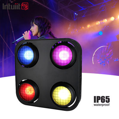 4X90W 4 Eye Led Cob Blinder Light Amber Warm White 2In1 Ip65 Su geçirmez Led Sahne Işığı