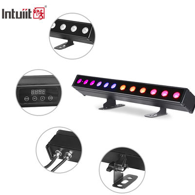 DJ aydınlatması için Sesle Etkinleşen DMX512 ile 24*2W RGBW LED Duvar Yıkama Işığı