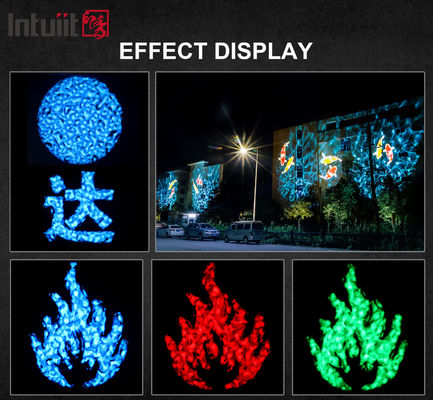 400W Dış Mekan IP65 LED Su Dalgası Gobo Projektör Işığı (Müzeler, Tema Parkları, Yemek Mekanları İçin)