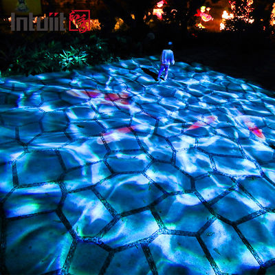 LED Water Wave Projector Light Outdoor IP65 Waterproof 60W 100W 200W 400W Ripple Effect Stage Lighting for Landscape Facade Decor