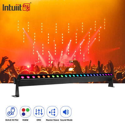 24X2W 4in1 RGBW LED Duvar Yıkama Işığı LED Uzun Çubuk Işıkları DMX 512
