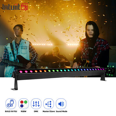 24x2W LED 4in1 Duvar yıkayıcı sahne partisi ziyafet Dj Projesi Düğün Etkinliği RGBW Duvar yıkama barı Işık