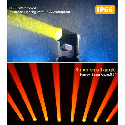 2025 Pro IP66 100W Lazer Hareketli Baş Işığı Dış Su geçirmez Parlaklık Sahne Işığı DMX DJ Işık Ekipmanı